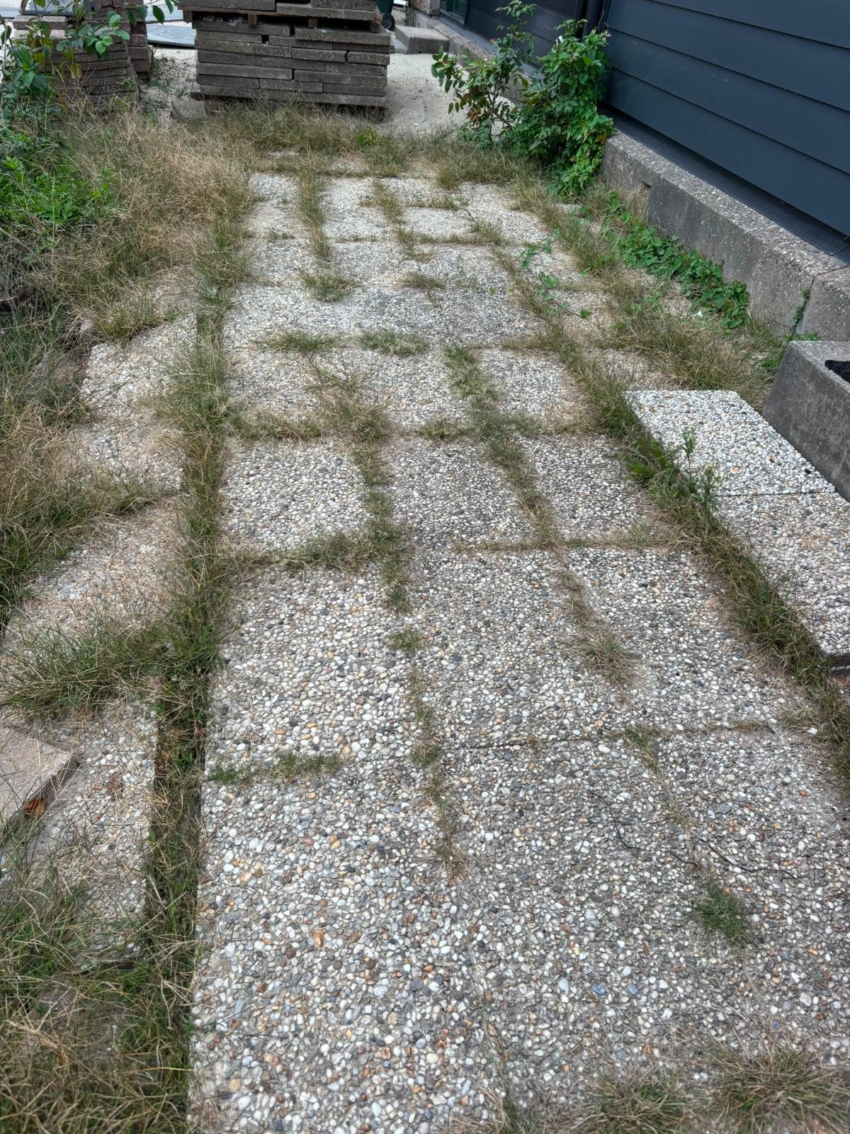 Grindtegel 60x40x3.5, Ophalen, Gebruikt, Beton, Terrastegels