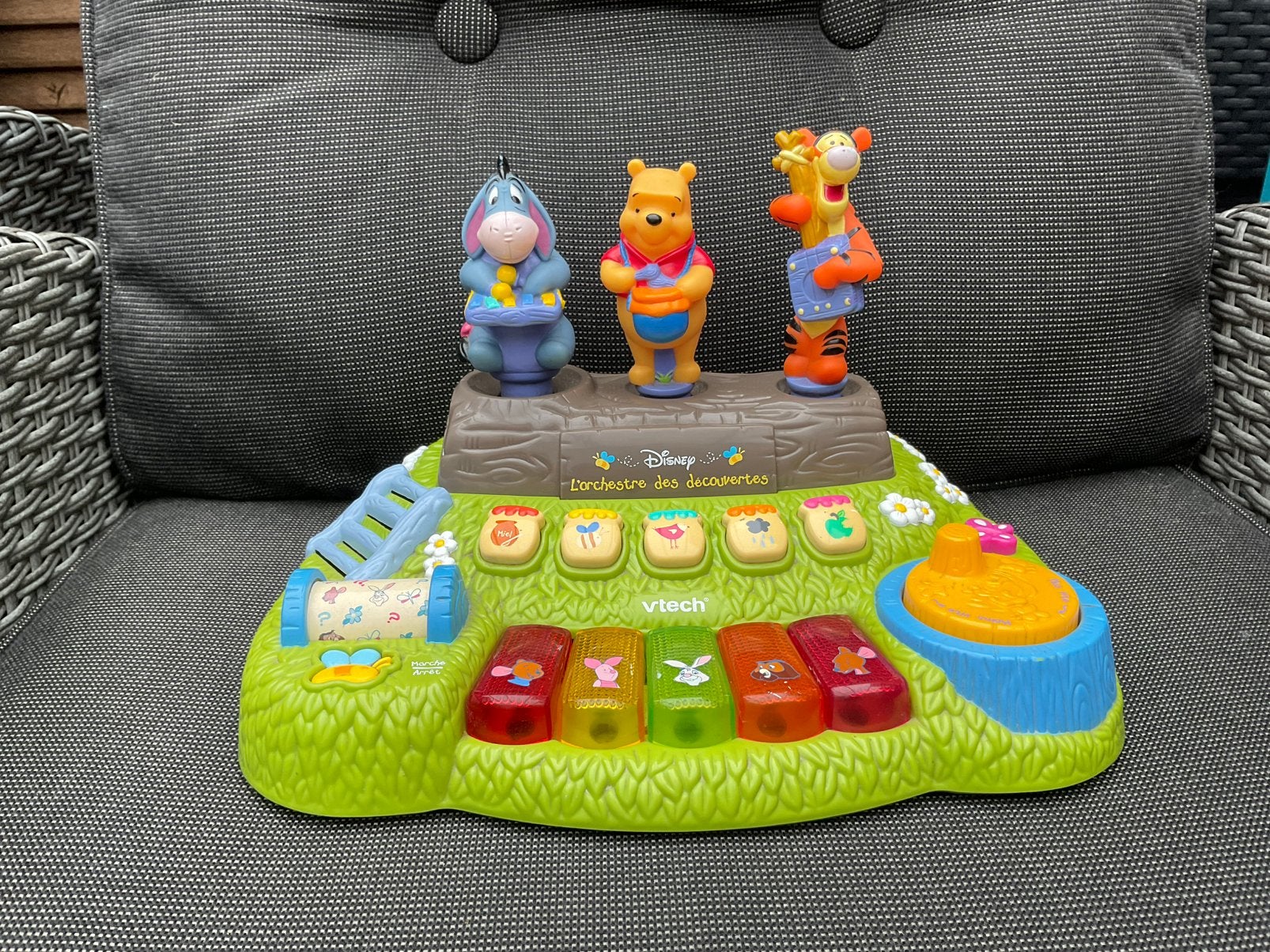 Zgan, niet kapot, alles werkt, Vtech Winnie the Pooh FRANS, Ophalen, Zo goed als nieuw