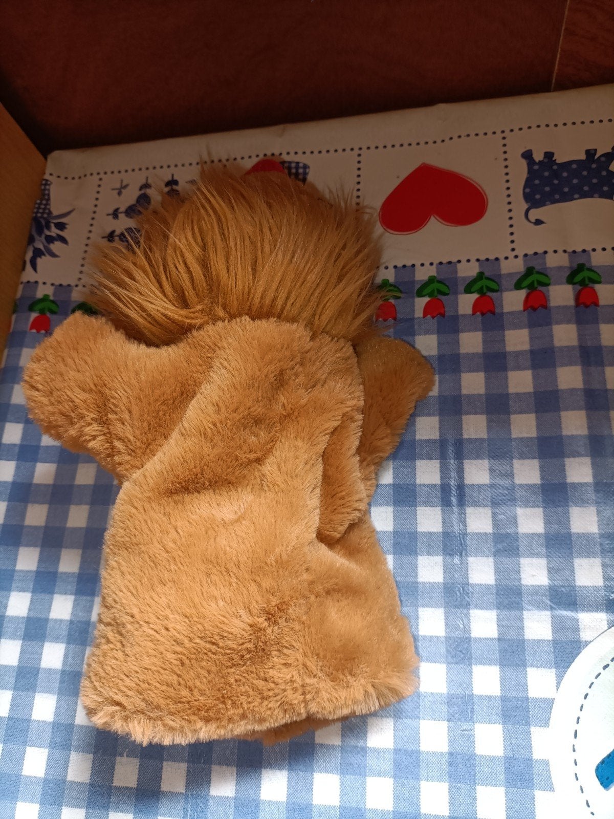 Kip handpop The Puppet Company 26 cm groot, Ophalen of Verzenden, Zo goed als nieuw, Overige typen