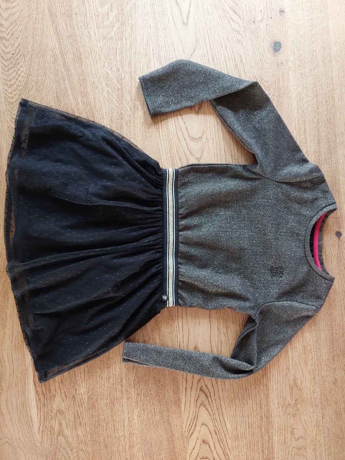 Glitterjurk, Kinderen en Baby's, Ophalen, Zo goed als nieuw, Meisje, Jurk of Rok