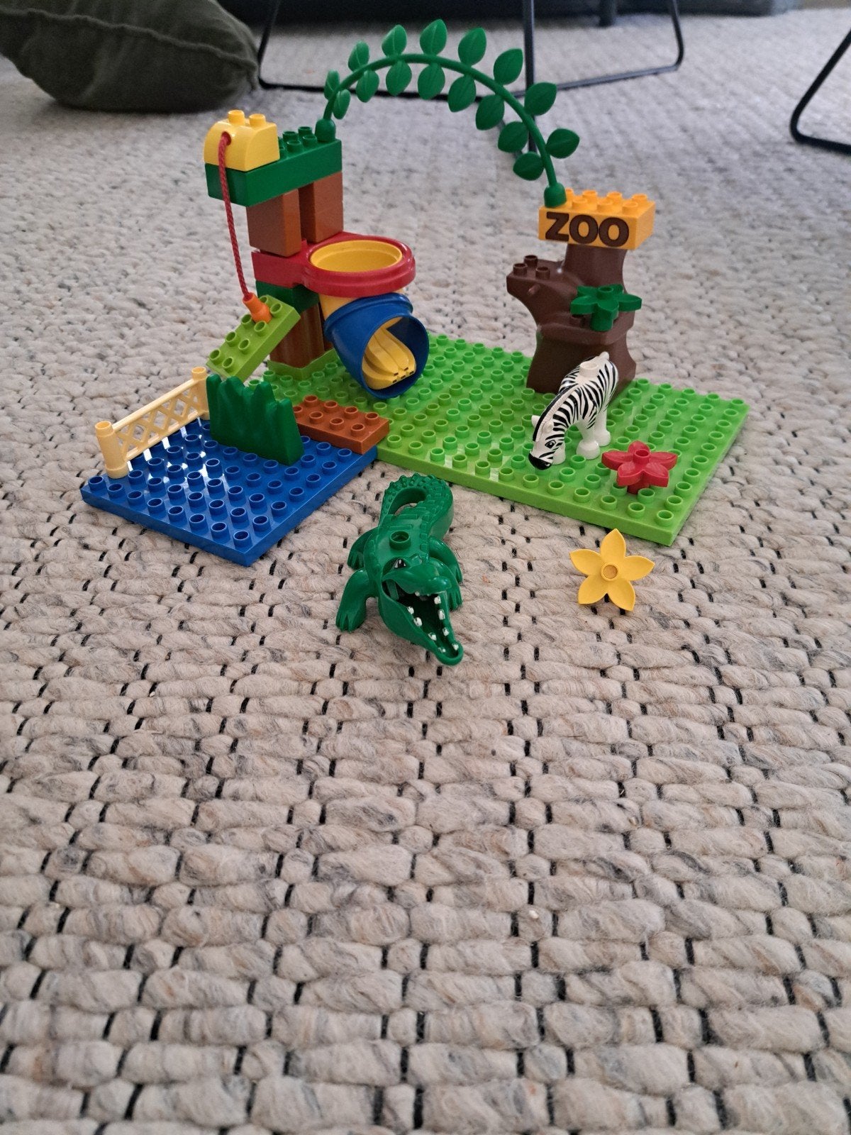lego duplo fun zoo, Kinderen en Baby's, Speelgoed | Duplo en Lego, Ophalen, Gebruikt, Overige thema's, Duplo