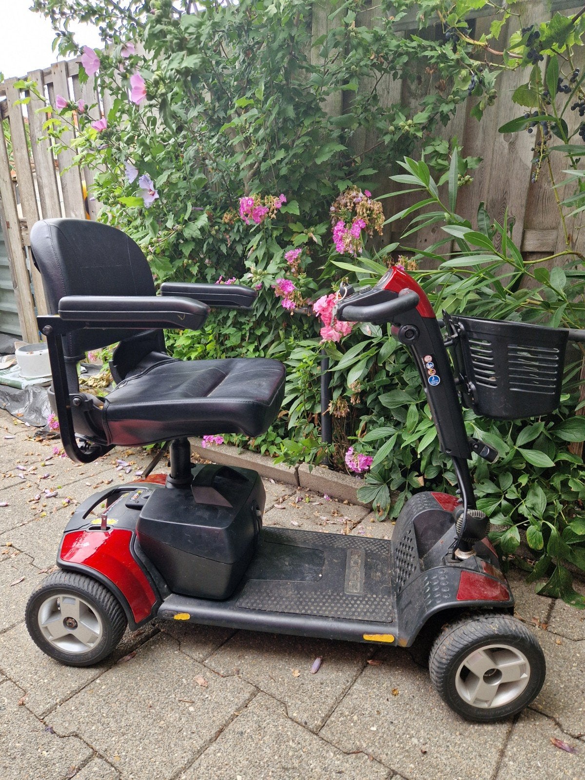 scootmobiel, Ophalen, Gebruikt