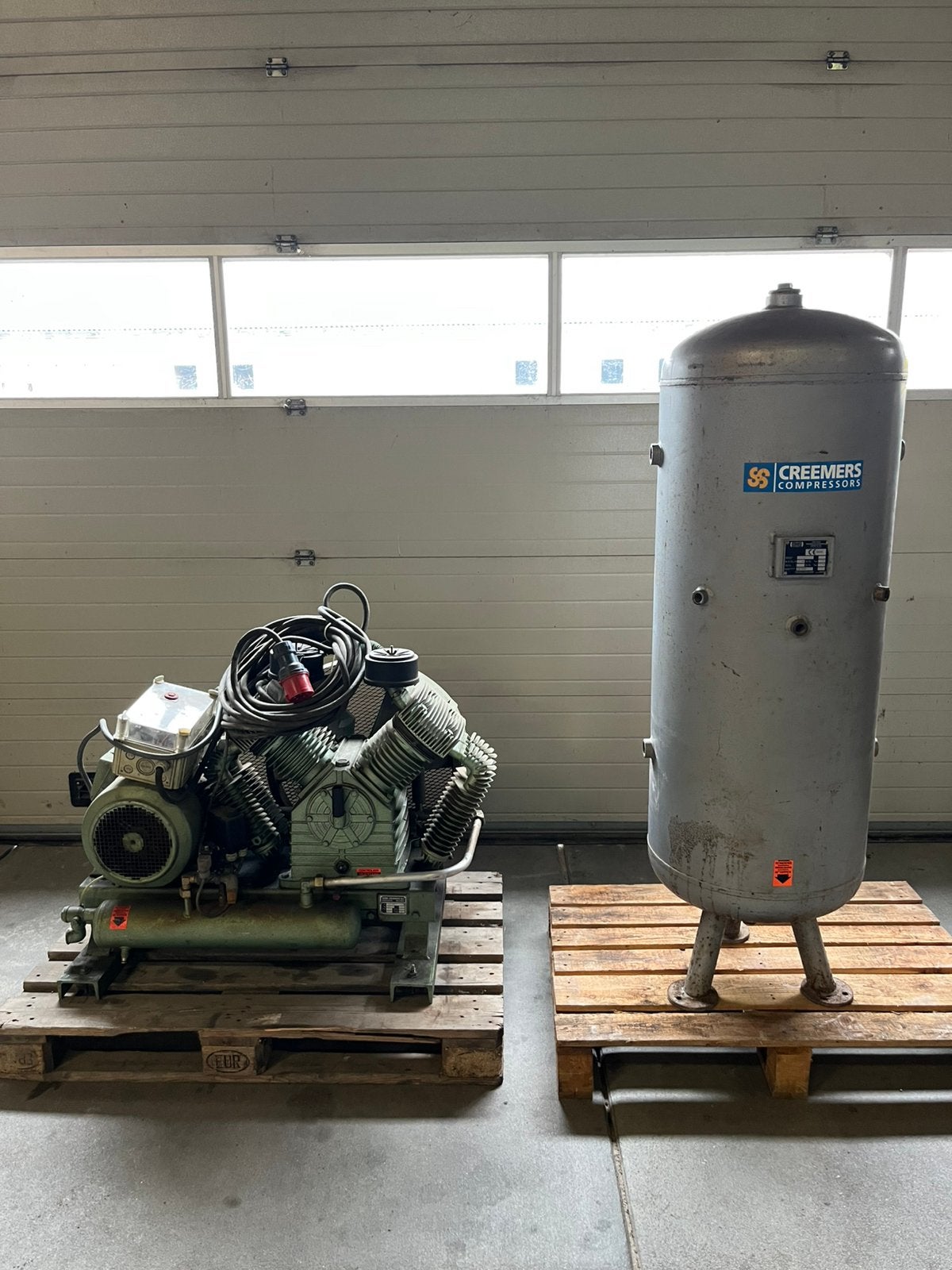 Creemers set met ketel 250 liter, Ophalen, Gebruikt