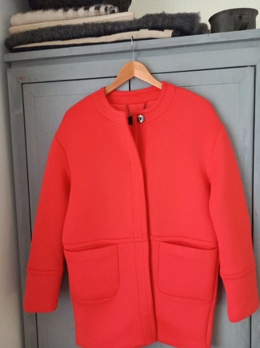 Eksept Scuba Jasje / Lange Cardigan – Maat XS/S, Ophalen of Verzenden, Zo goed als nieuw, Maat 34 (XS) of kleiner, Rood