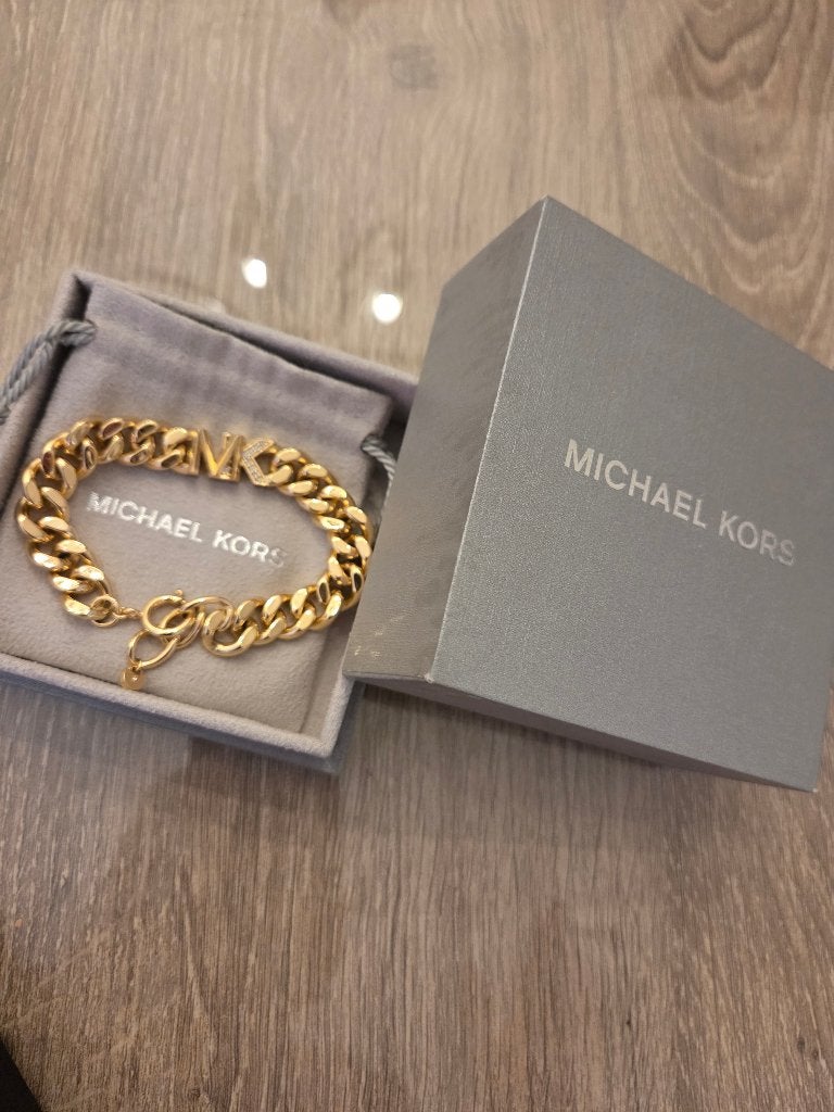 Mk armband, Overige materialen, Met strass, Ophalen of Verzenden, Zo goed als nieuw