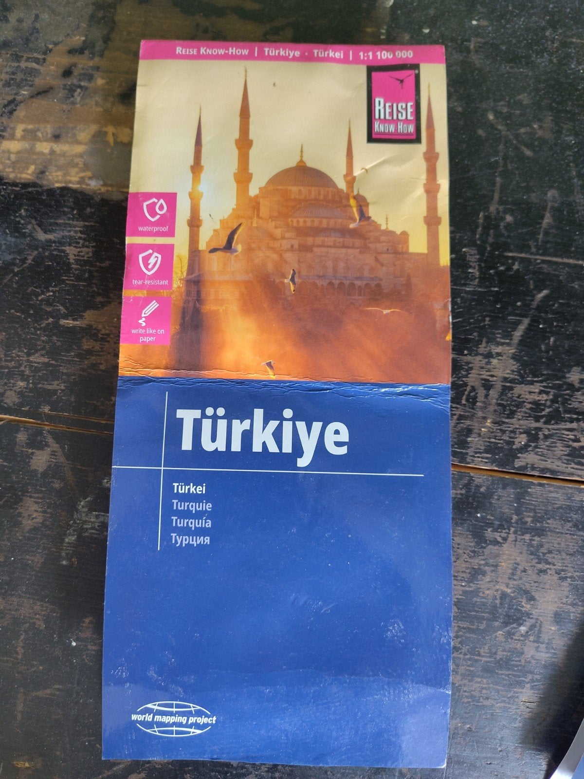 Reise Know-How Landkaart Turkije - Waterdicht & Scheurvast, Ophalen of Verzenden, Gelezen, Europa Overig