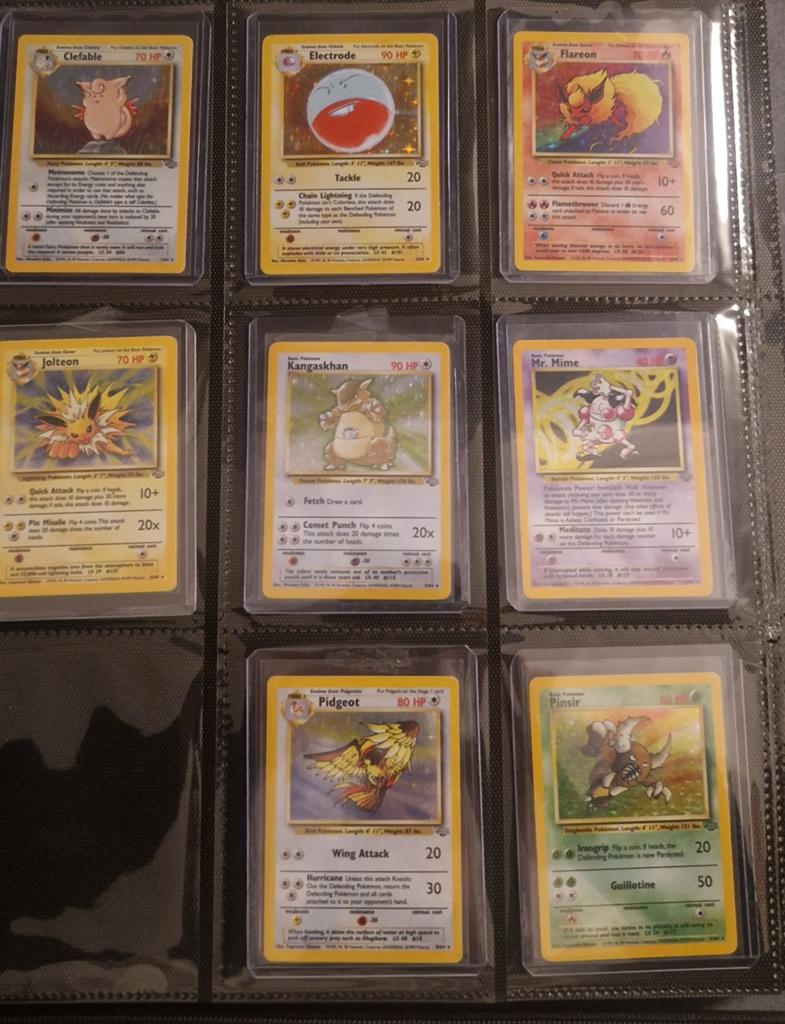 Oude Pokémon kaarten - Zoldervondst, Ophalen, Gebruikt, Meerdere kaarten