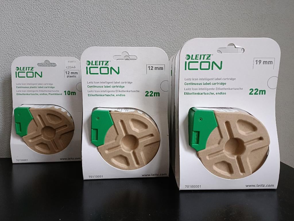 Leitz Icon - cartridges doorlopend label / continulabel, Computers en Software, Labelprinters, Ophalen of Verzenden, Nieuw, Leitz