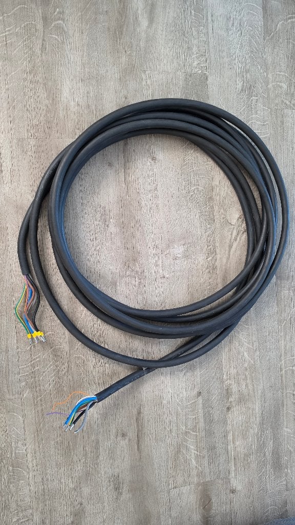 10 meter laadkabel 5g6 + 3x0,5 450/750 Volt, Ophalen of Verzenden, Gebruikt, Overige automerken