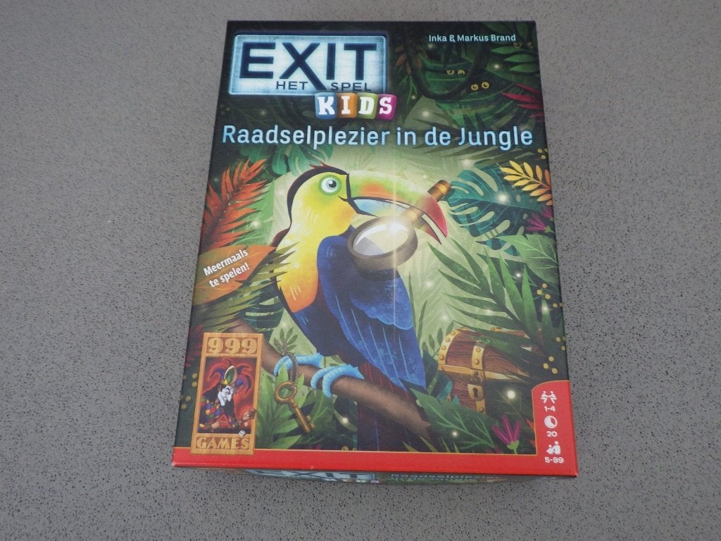 Exit het spel kids raadselplezier in de jungle 999, Ophalen