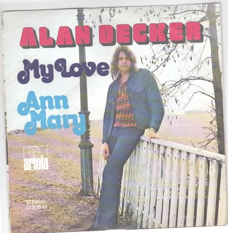 Nederbeat- Alan Decker- My Love, Gebruikt, Verzenden, 7 inch, Fotohoes