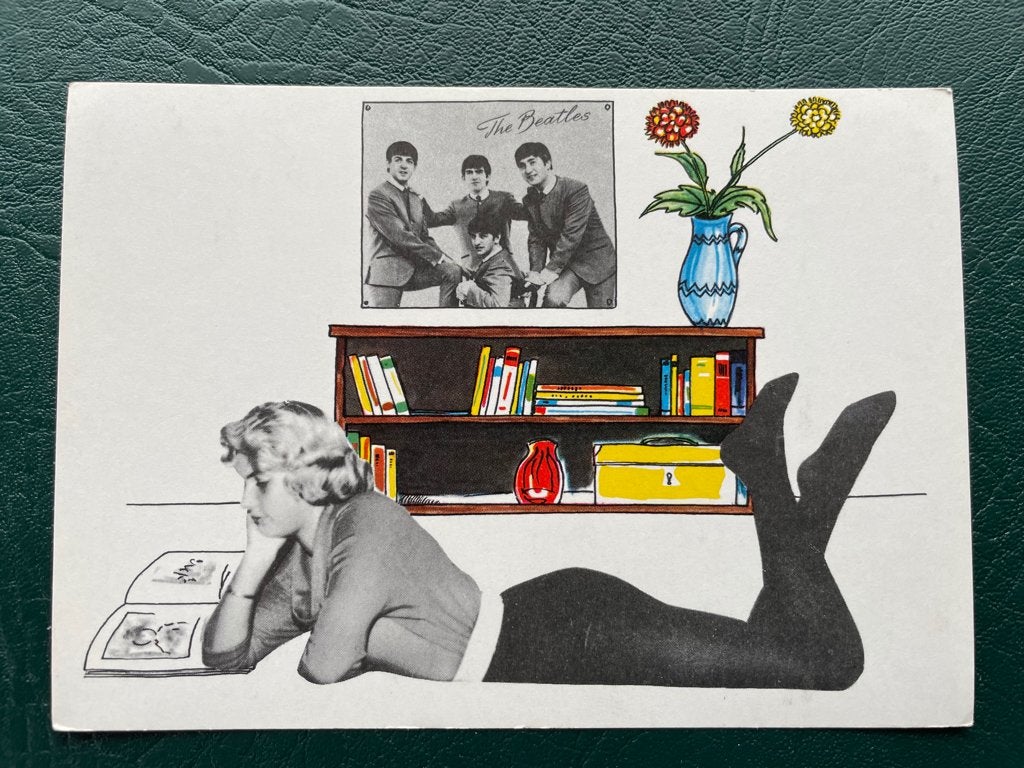 ansichtkaart / kaart van The Beatles 6., Verzenden, 1960 tot 1980, Sterren en Beroemdheden