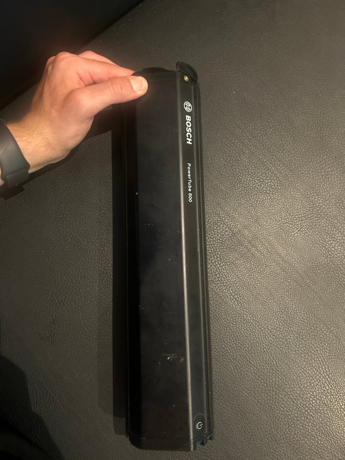 Bosch PowerTube 500 accu - Zo goed als nieuw, Fietsen en Brommers, Ophalen of Verzenden, Zo goed als nieuw
