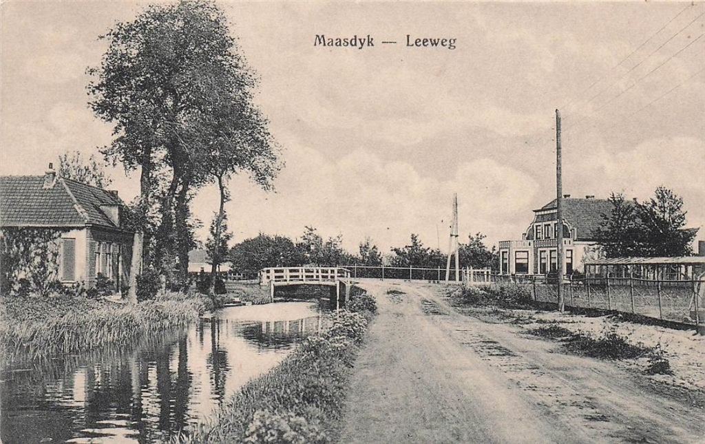 703-140-017 Maasdijk Leeweg, Verzenden, Voor 1920, Zuid-Holland