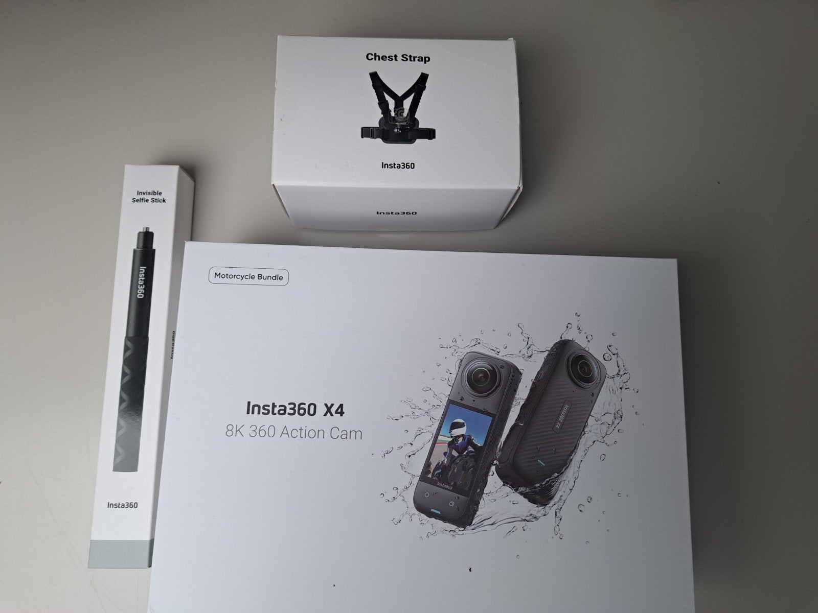 Insta 360 X4 8K 360 Action Camera+Extra, Audio, Tv en Foto, Ophalen of Verzenden, Zo goed als nieuw, Overige merken