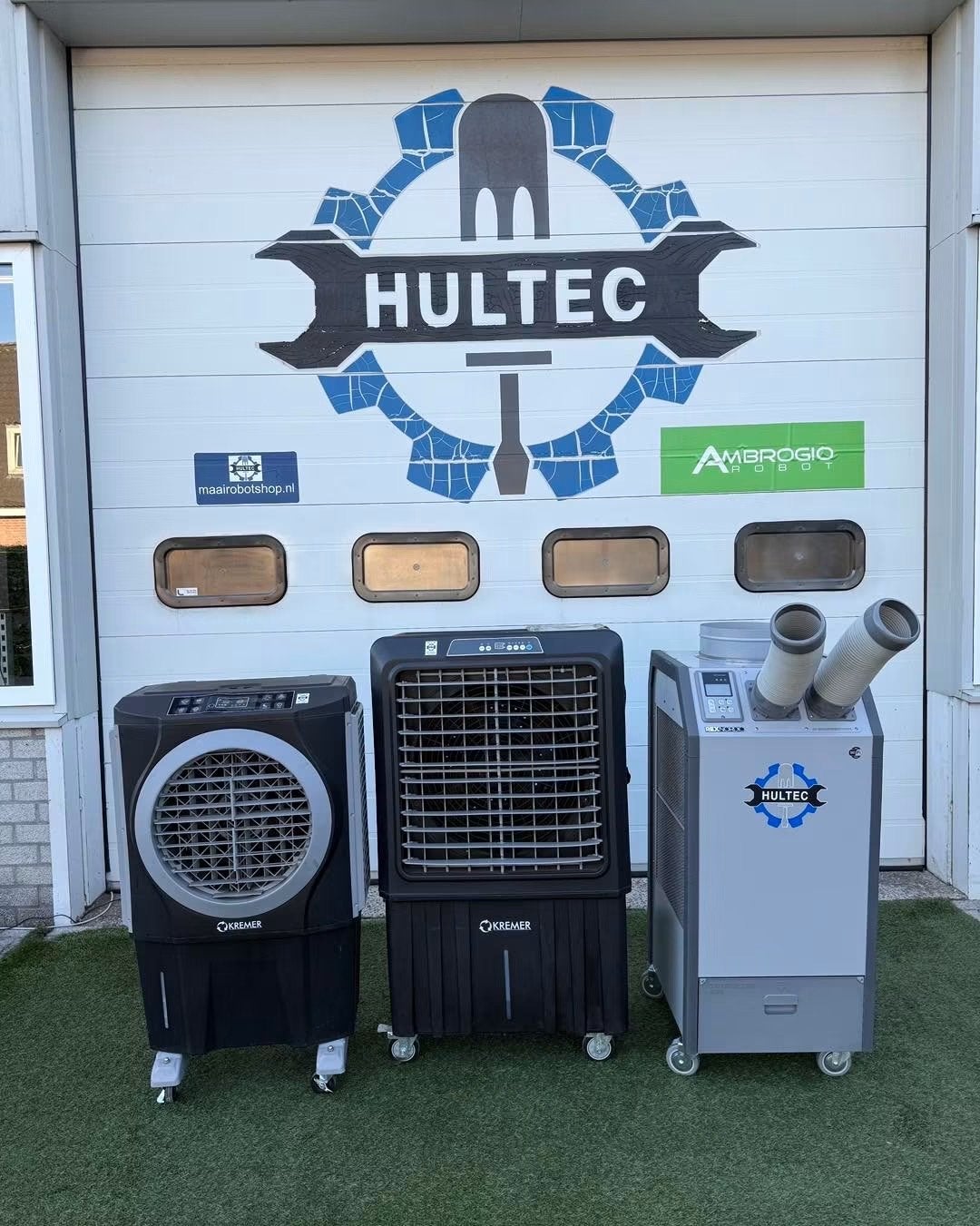 Condenskoelers en Rex Nordic HP19 Mobiele Warmtepomp/airco, Ophalen, Nieuw, Koelen en Ontvochtigen, 100 m³ of groter