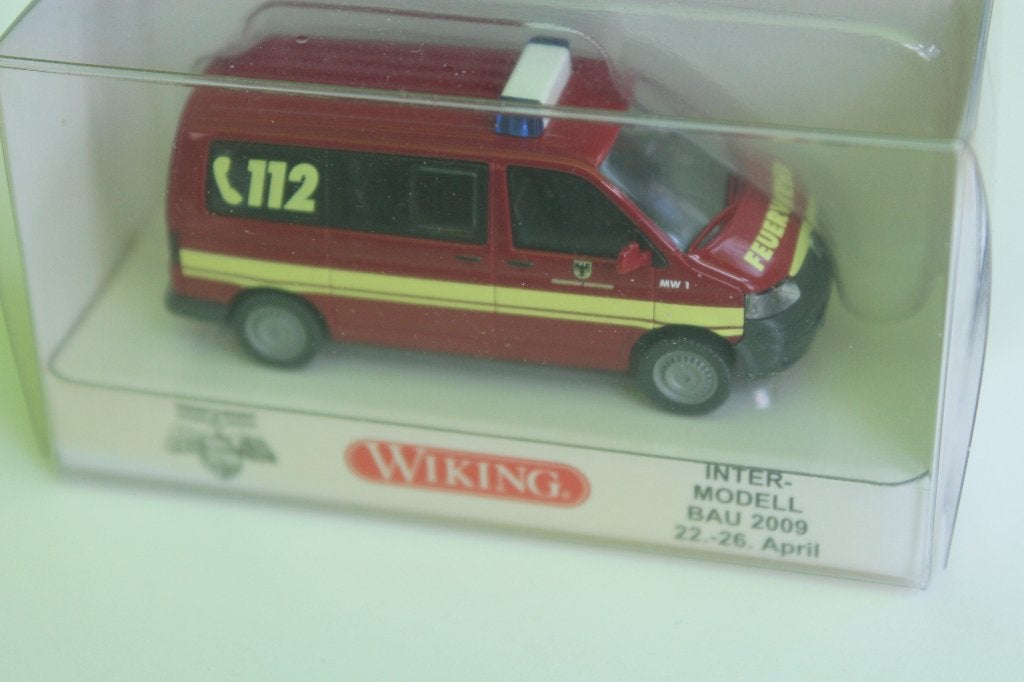 Wiking VW T5 feuerwehr Intermodellbau 2009, Ophalen of Verzenden, Zo goed als nieuw, Auto, Wiking