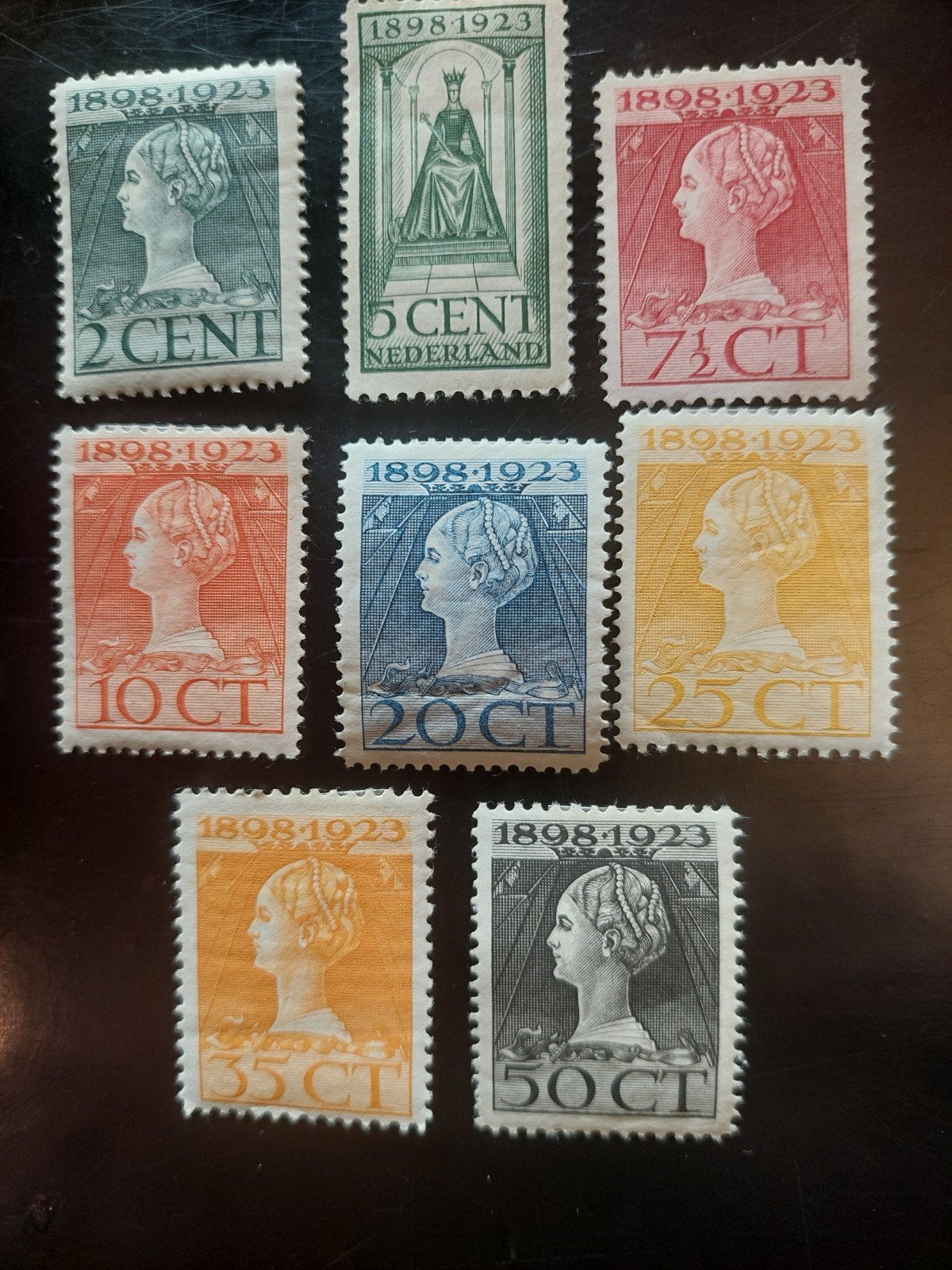 Postzegels Nederland 1923 serie Nvph 121-131 ongebruikt., Postzegels en Munten, Ophalen of Verzenden, T/m 1940, Postfris