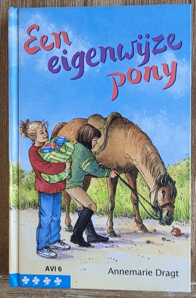 Een eigenwijze pony - Kim en Wampie - AVI 6 - Groep 5, Ophalen of Verzenden, Zo goed als nieuw, Annemarie Dragt / Charlotte Dematons   
