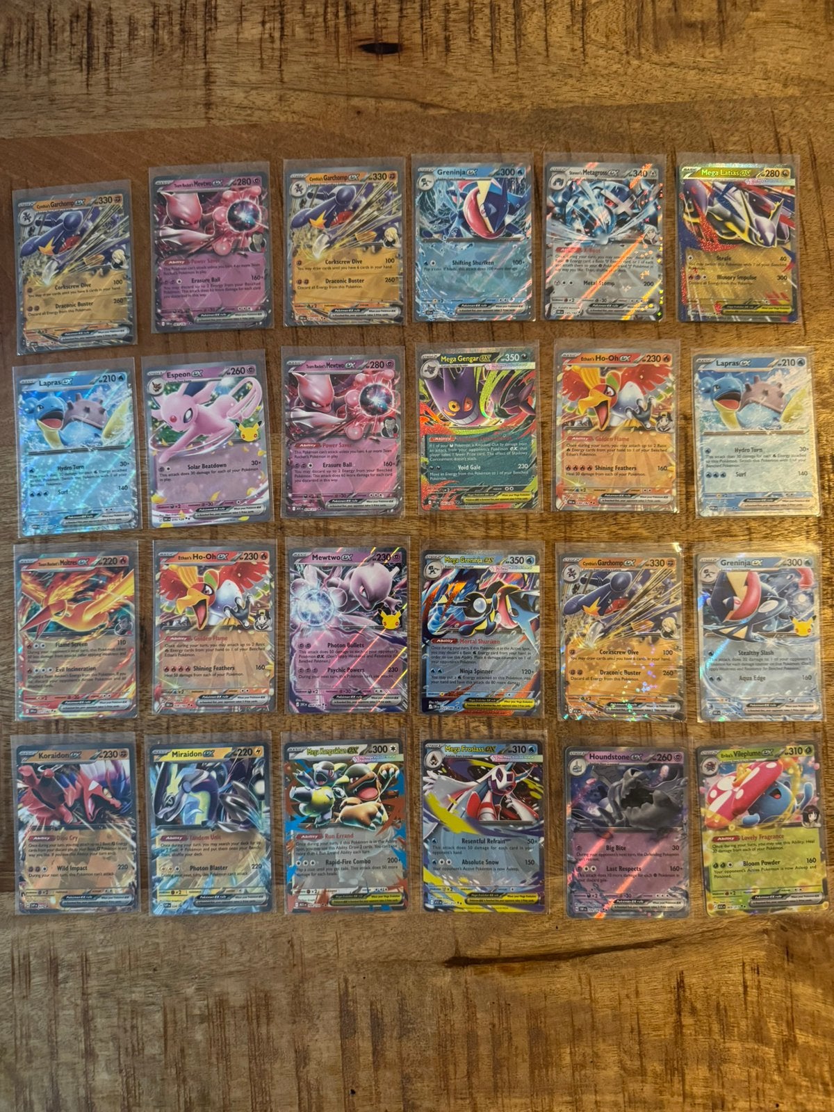 24 EX kaarten - Pokemon ‼️, Ophalen of Verzenden, Zo goed als nieuw