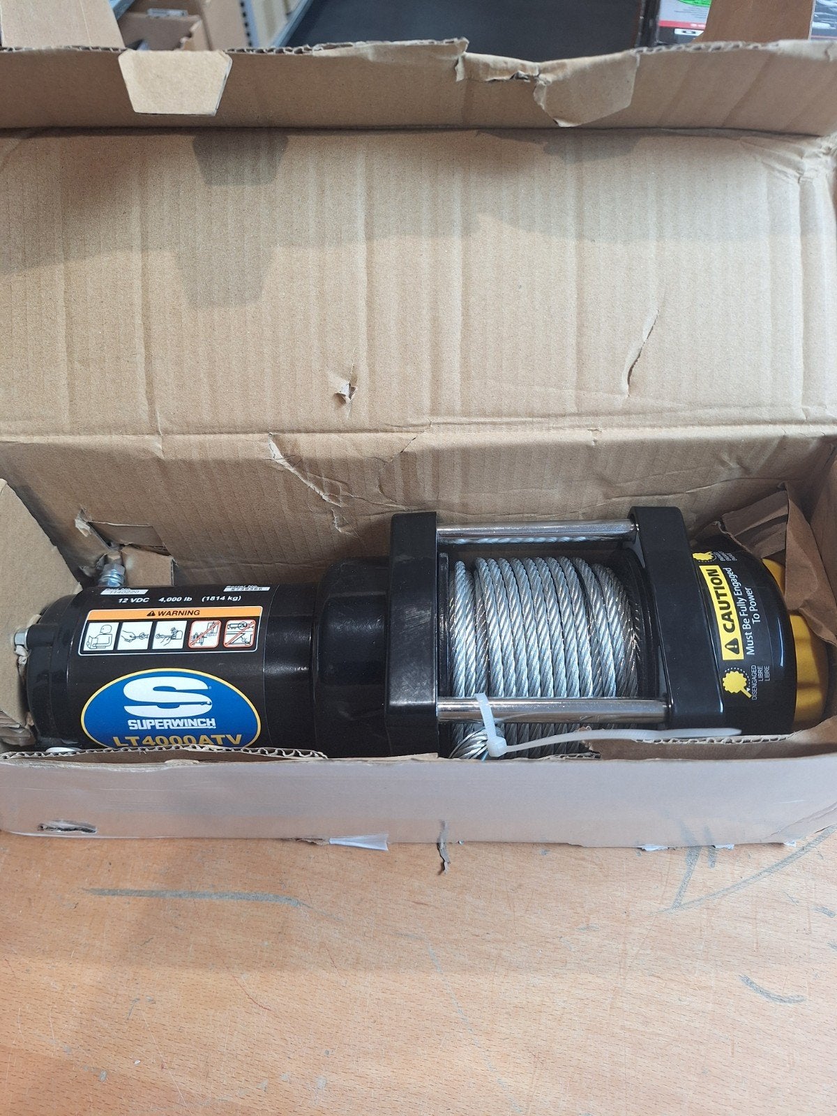 Superwinch lier LT4000 met staalkabel, Ophalen of Verzenden, Nieuw, Elektrisch