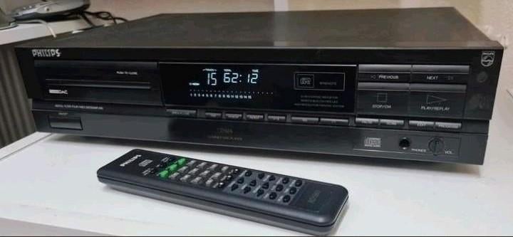 Philips cd speler cd-614 + afstandsbed. Cdm4/19 swingarm, Audio, Tv en Foto, Cd-spelers, Ophalen of Verzenden