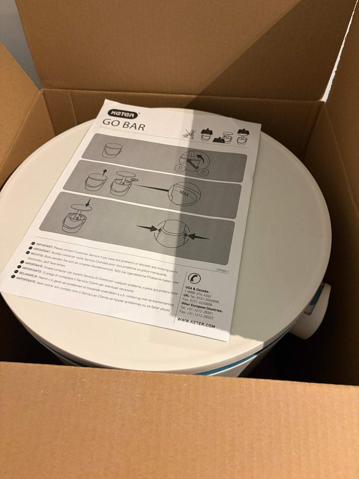 Keter Go Bar Koelbox - Nieuw, Ophalen of Verzenden, Nieuw