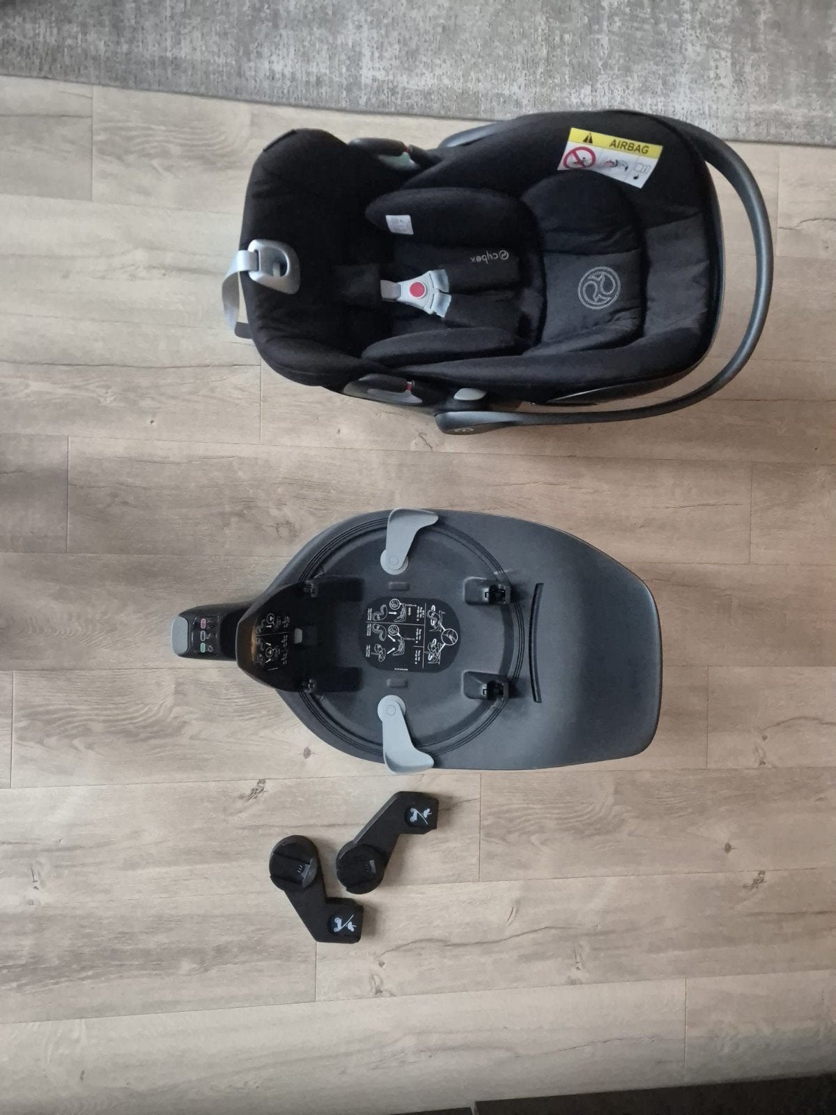 Cybex Cloud T i-Size autostoel met base, Afneembare rugleuning, Zo goed als nieuw, Isofix, 0 t/m 13 kg