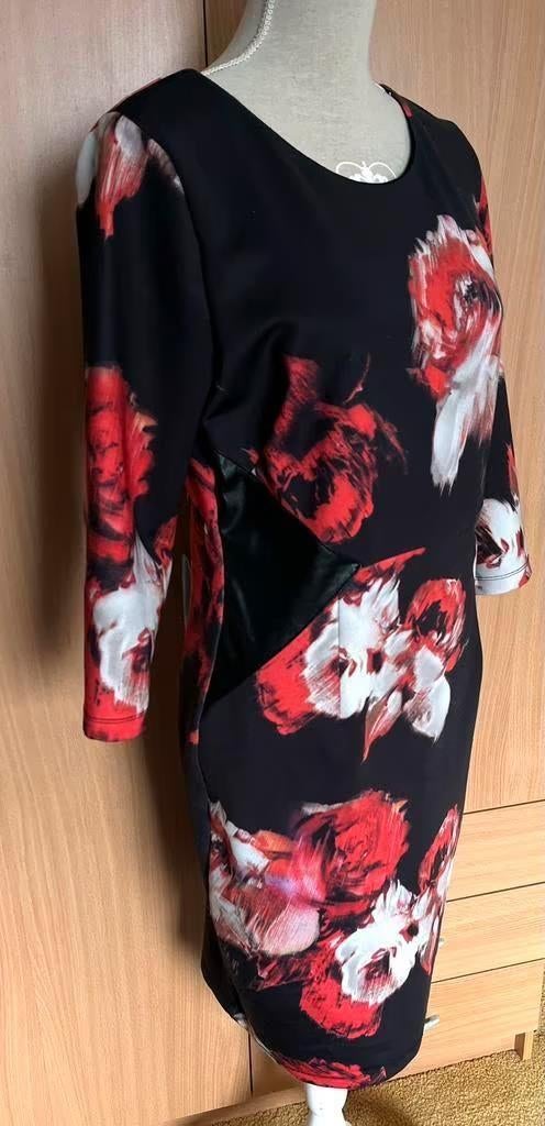 Donna Dura jurk maat 38, Kleding | Dames, Jurken, Maat 38/40 (M), Zwart, Ophalen of Verzenden, Zo goed als nieuw