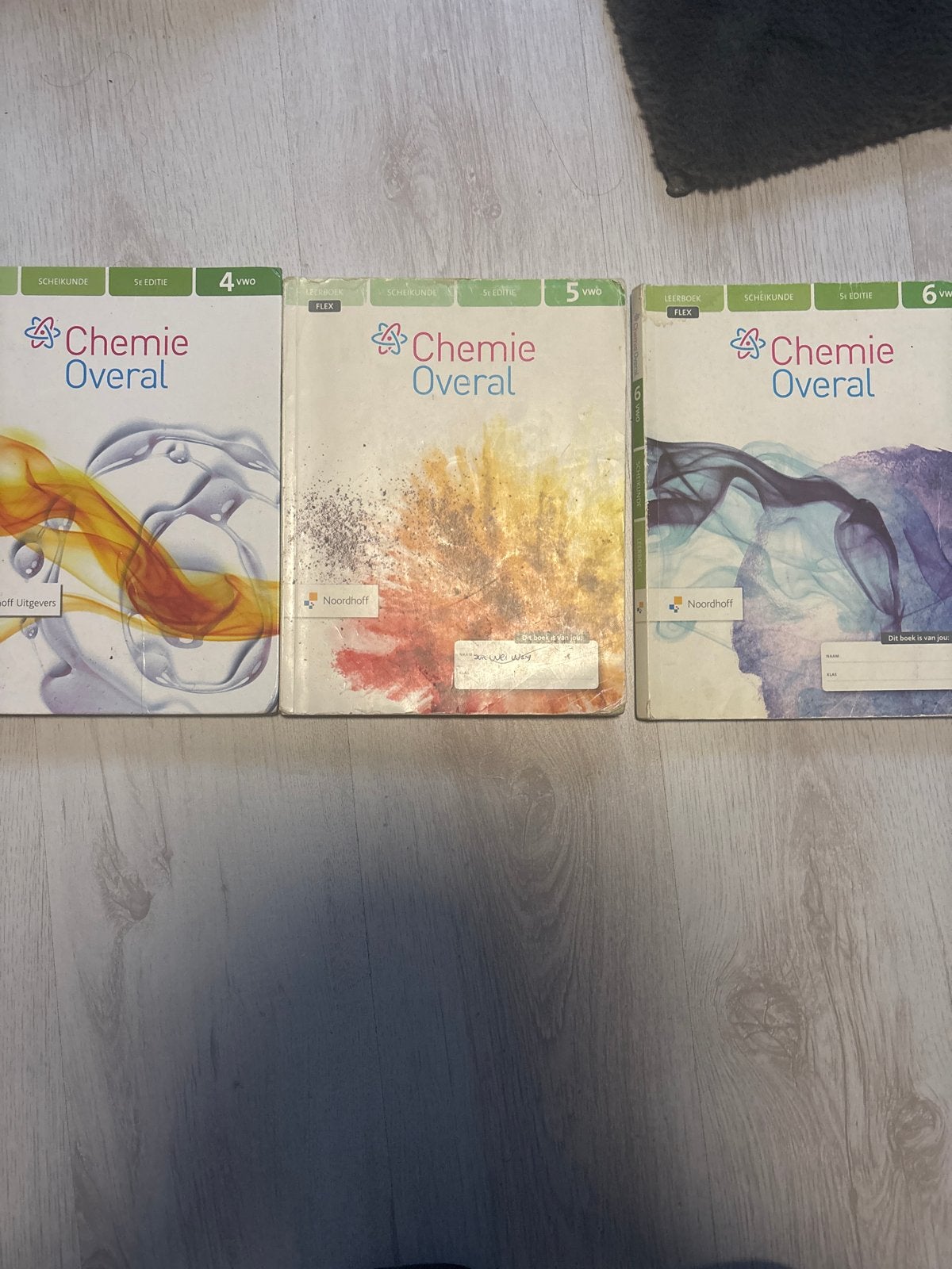 Chemie overal bovenbouw VWO complete set, Ophalen of Verzenden, Gelezen, VWO, Scheikunde