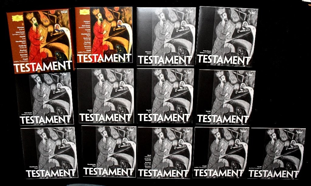Testament (11 CD-BOX) Waxman, Joshua - SaitSaens, Samson Et, Ophalen of Verzenden, Classicisme, Zo goed als nieuw, Overige typen