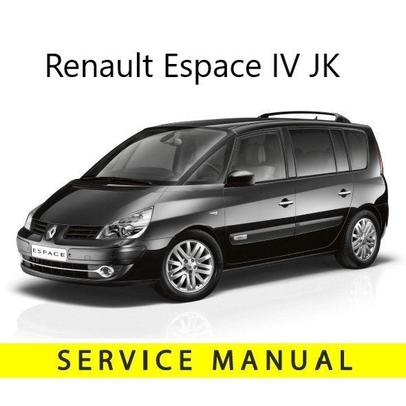Renault Espace IV JK Workshop manual op DVD in PDF formaat, Auto diversen, Handleidingen en Instructieboekjes, Verzenden