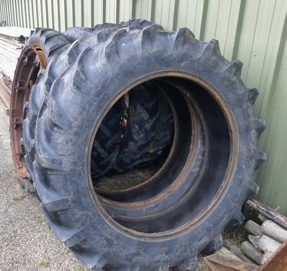 Zandbak trekkerband tractorband, Ophalen, Gebruikt