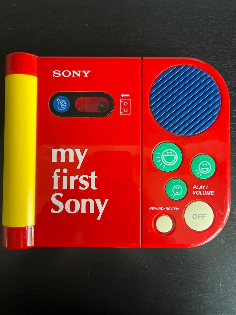 My First Sony cassettedeck, Ophalen of Verzenden, Enkel, Sony, Tape counter