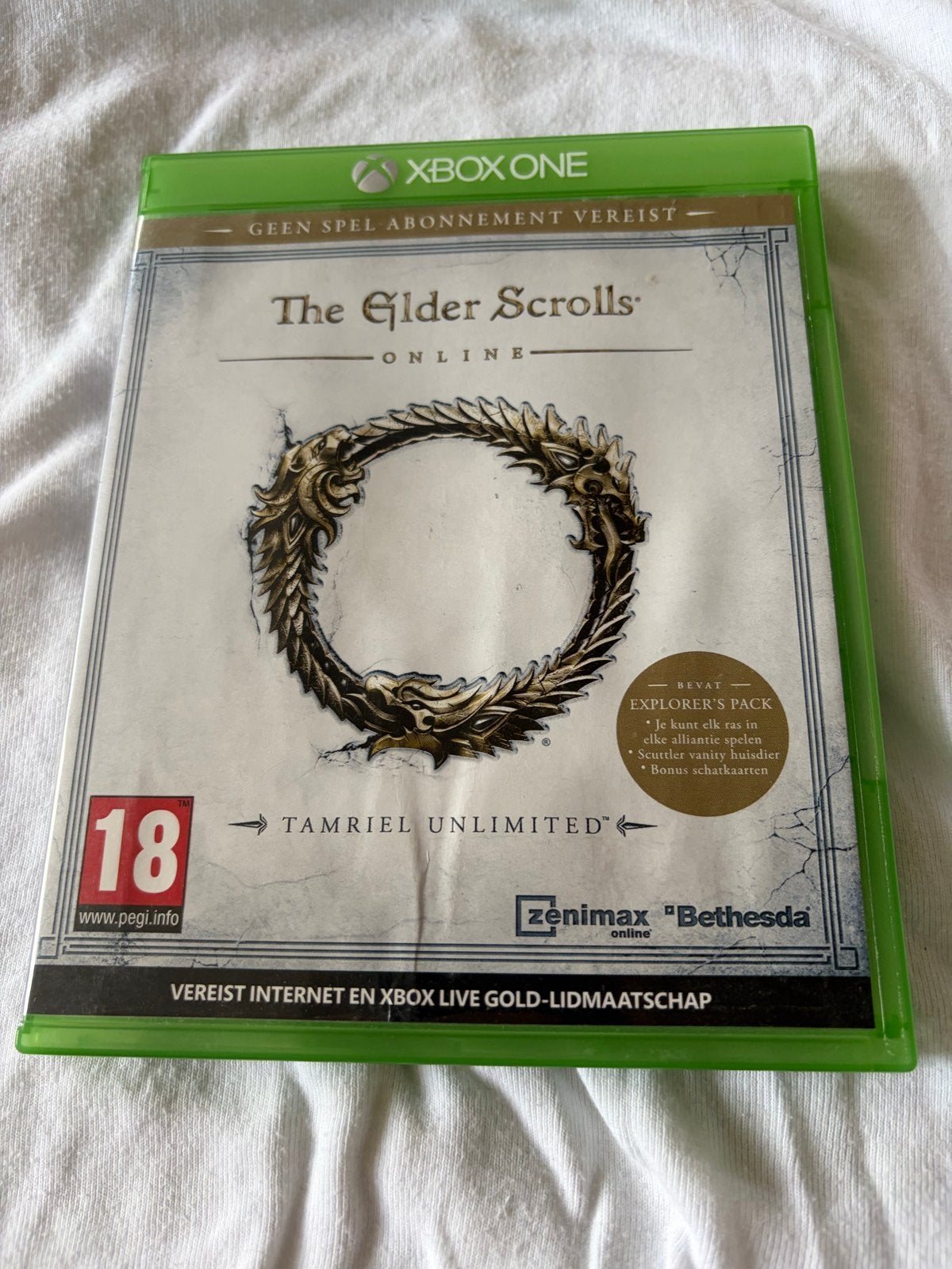 The Elder Scrolls Online: Tamriel Unlimited - Xbox One, Online, Vanaf 18 jaar, Verzenden, Zo goed als nieuw