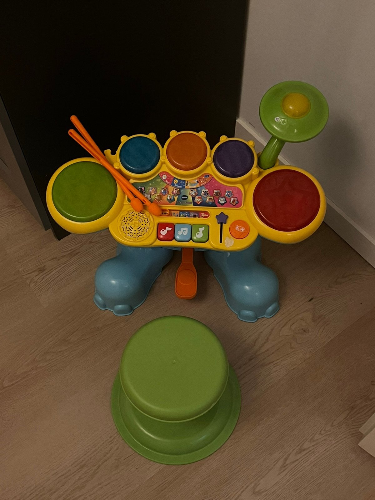 Speelgoed drumstel, Ophalen, Gebruikt