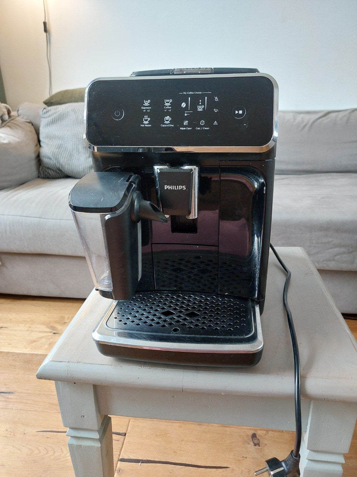 Philips Volautomatische Koffiemachine - Cappuccino, Espresso, Ophalen, Gebruikt, Koffiemachine, Koffiebonen