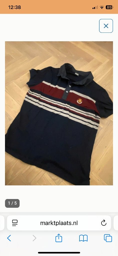Dolce & Gabbana shirt  maat xs-176, Ophalen of Verzenden, Zo goed als nieuw, Maat 46 (S) of kleiner