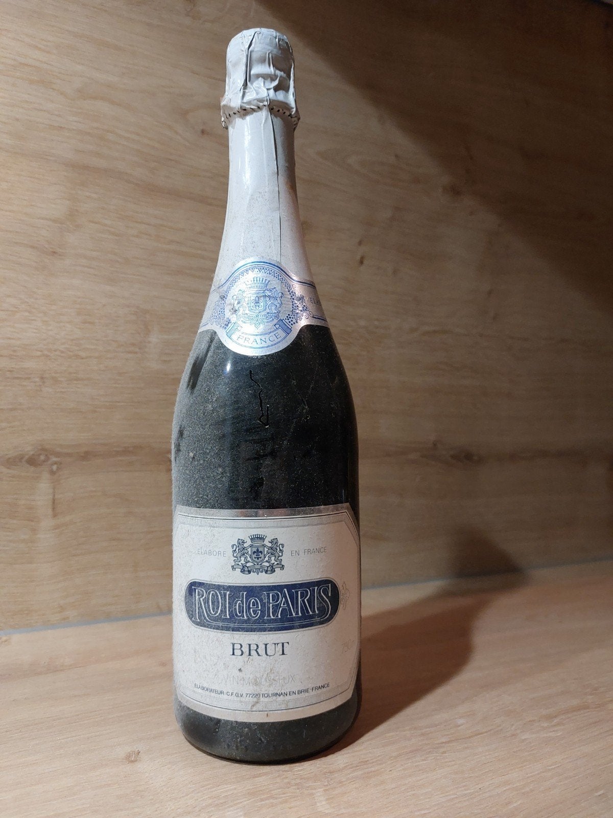 Roi de Paris Brut Champagne - Vintage fles, Ophalen of Verzenden