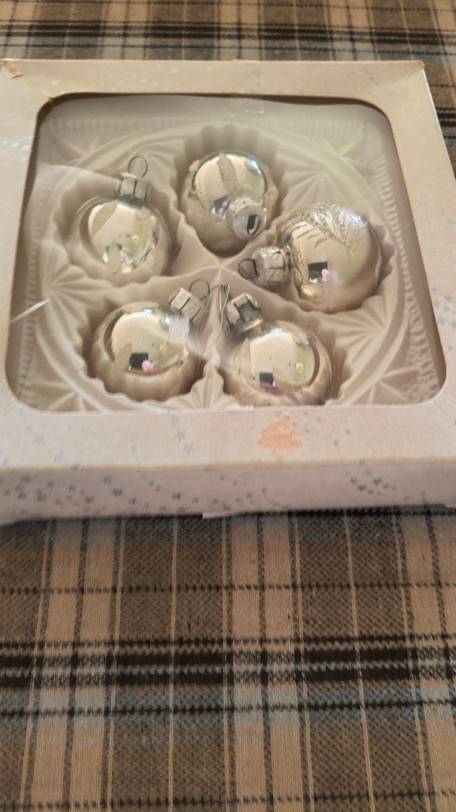 oude /  glazen kerstballen, Diversen, Ophalen of Verzenden