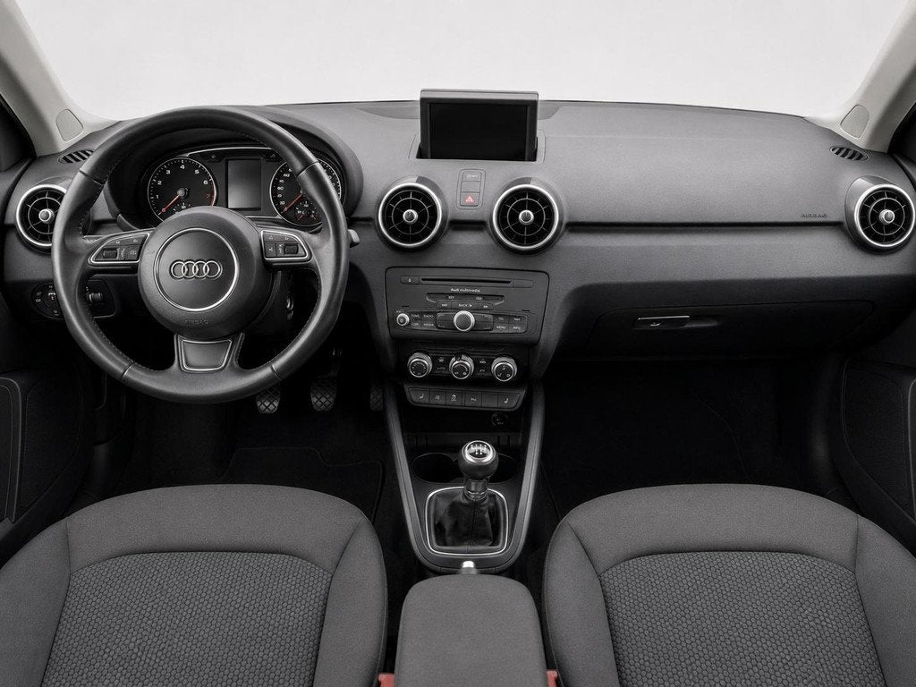 Audi A1 Sportback 1.2 TSFI Ambition| S-Line|PDC|Navi|Stoel V, Auto's, Voorwielaandrijving, Euro 5, 86 pk, Zwart