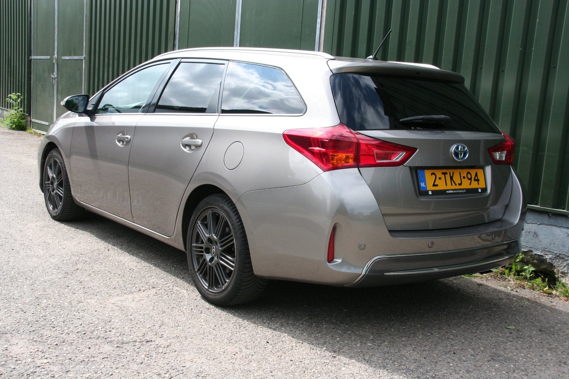 Toyota Auris Touring Sports 1.8 Hybrid Executive LEER PANORA, Euro 5, Gebruikt, Zwart, Automatische klimaatregeling