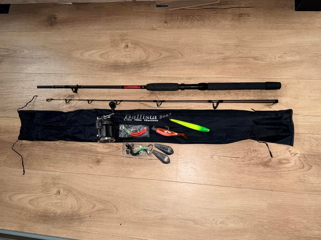 Boothengelset te koop, makreel / kabeljauw, Ophalen, Zo goed als nieuw, Overige typen
