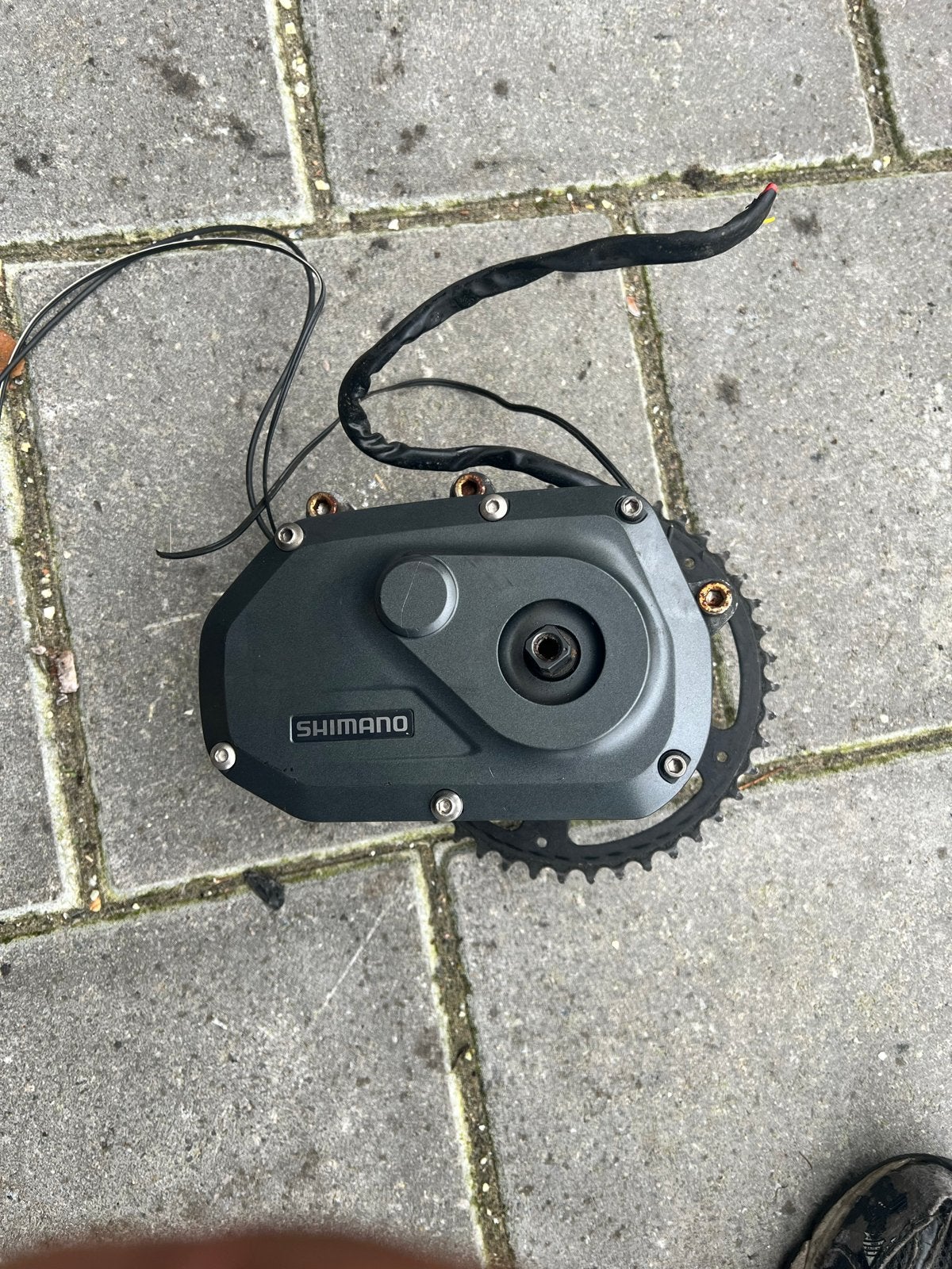 Shimano Steps E-bike Middenmotor /werkt niet / onderdelen, Fietsen en Brommers, Gebruikt, Motor, Aluminium, Ophalen