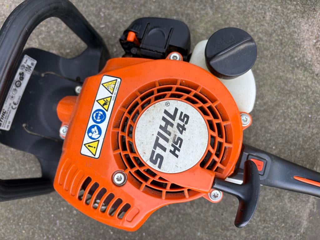 Stihl HS 45 HS45 heggenschaar 60 cm messen 2014, Tuin en Terras, Ophalen, Benzine