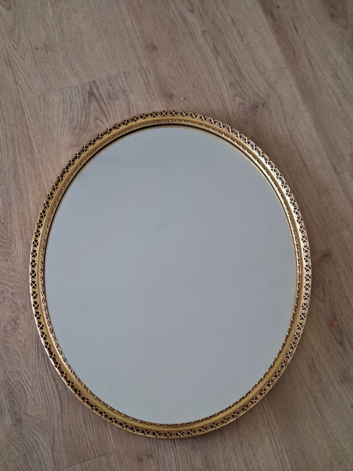 ovale spiegel pieterman schiedam, Antiek en Kunst, Ophalen of Verzenden, Ovaal, Minder dan 50 cm, Minder dan 100 cm