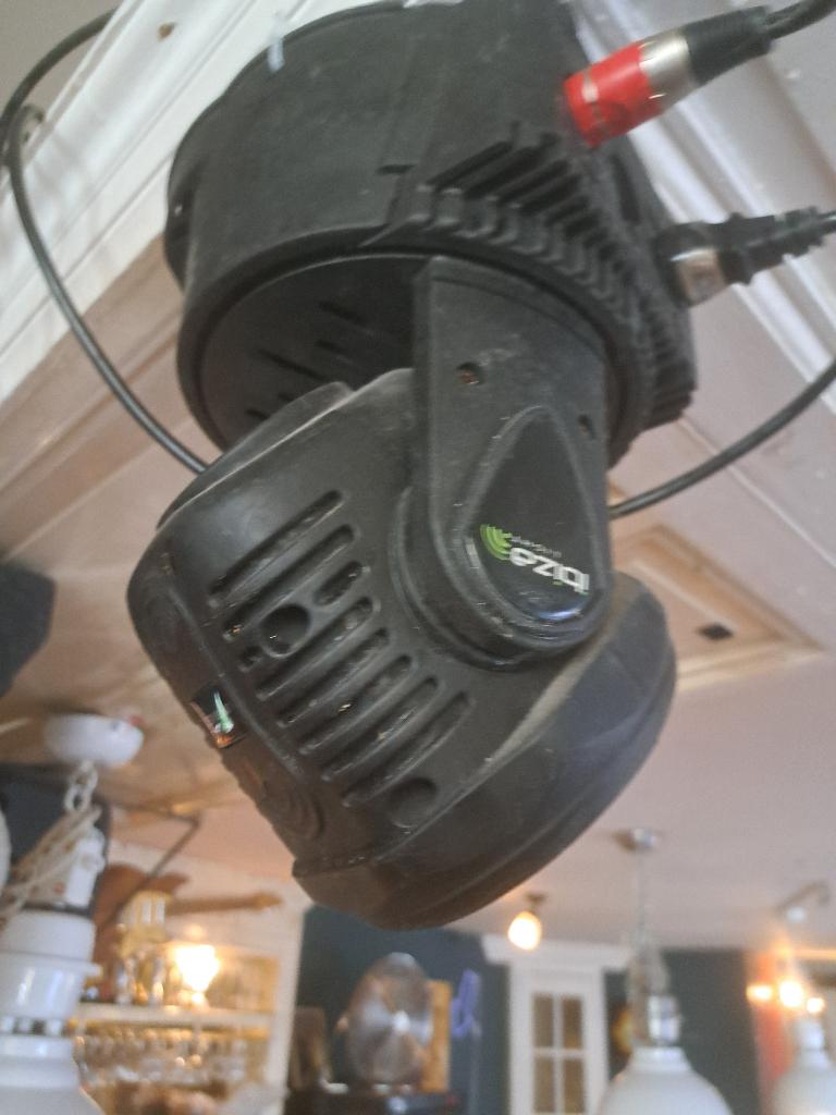 disco lampen laser lampen werkend en draaiend, Ophalen of Verzenden, Gebruikt, Licht, Geluidgestuurd