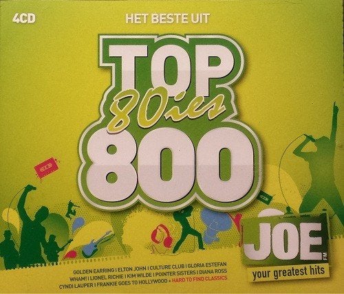 4 CD BOX Het Beste Uit Joe's Top 80's 800, Ophalen, Zo goed als nieuw, Pop