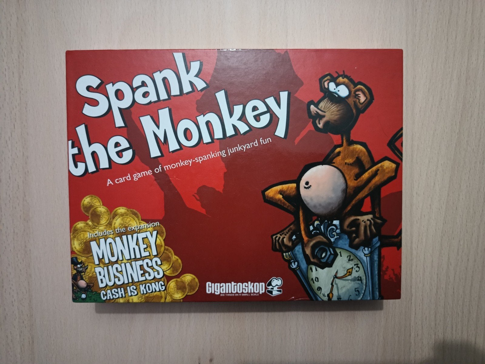 Spank The Monkey, Drie of vier spelers, Ophalen of Verzenden, Gebruikt