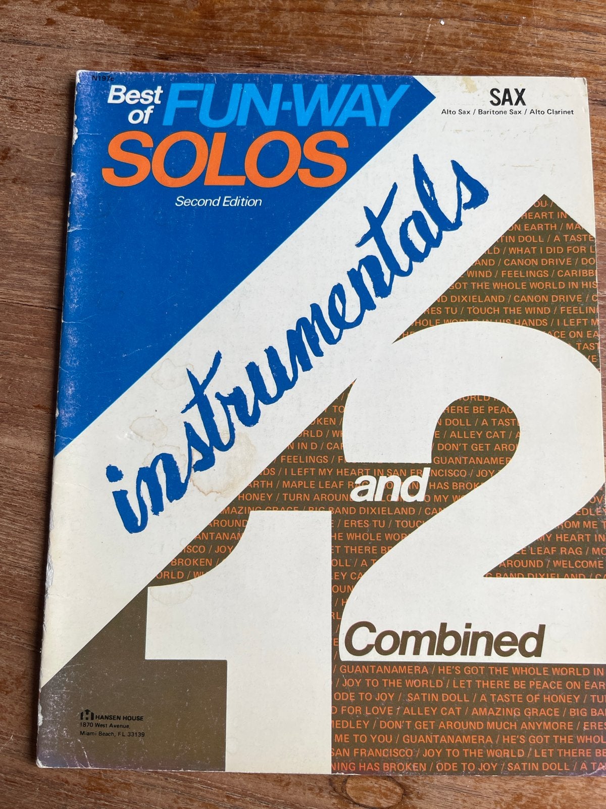 Best of Fun-Way Solos Instrumentals - Saxofoon/Klarinet, Muziek en Instrumenten, Bladmuziek, Gebruikt, Saxofoon, Ophalen of Verzenden
